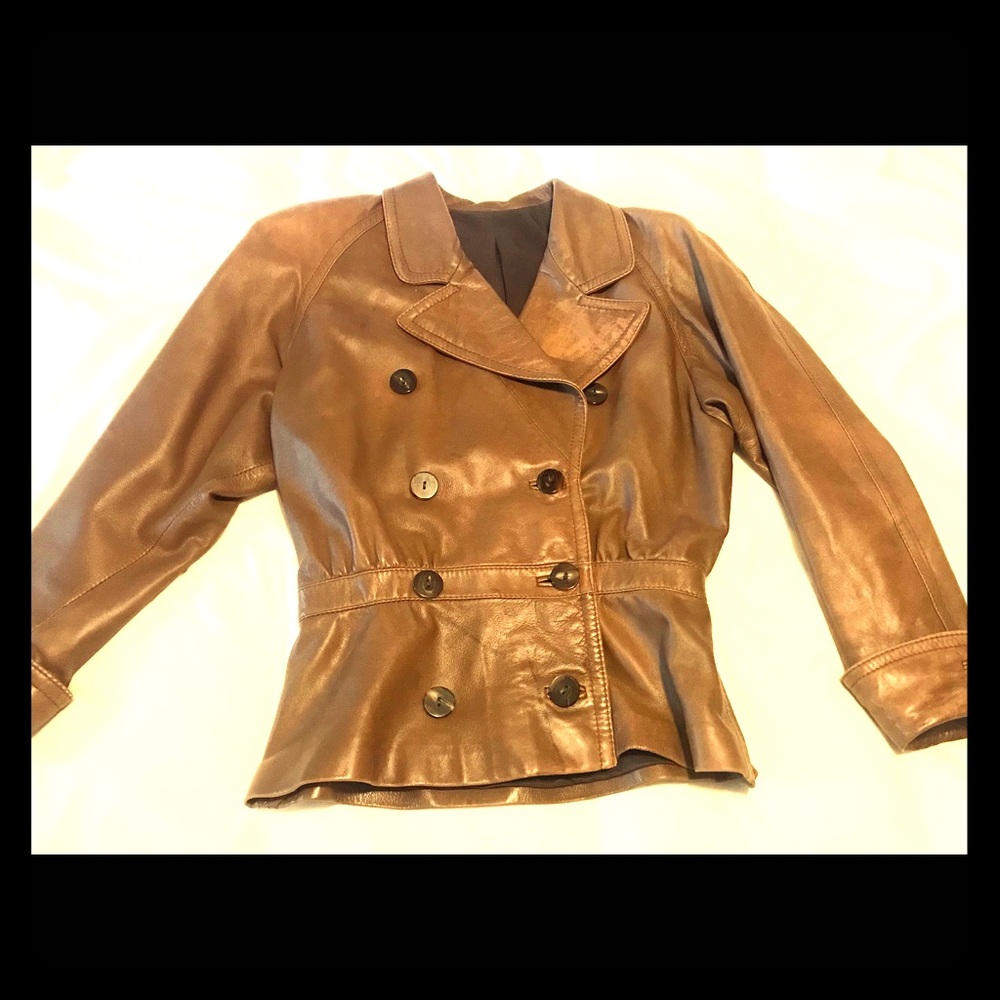 Valentino leather jacket